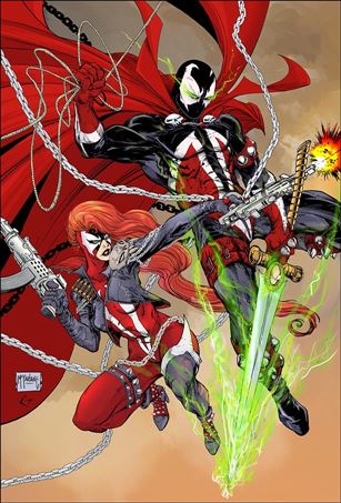 Spawn issue 302-E Todd McFarlane Virgin Cover