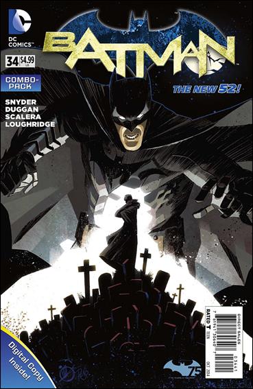 Batman (2011) issue 34-B Polybagged Matteo Scalera Cover Combo Pack