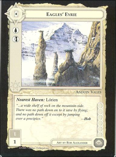 Middle-Earth: The Wizards (Base Set) card 125 Eagles' Eyrie