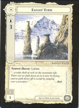 Middle-Earth: The Wizards (Base Set) card 125 Eagles' Eyrie