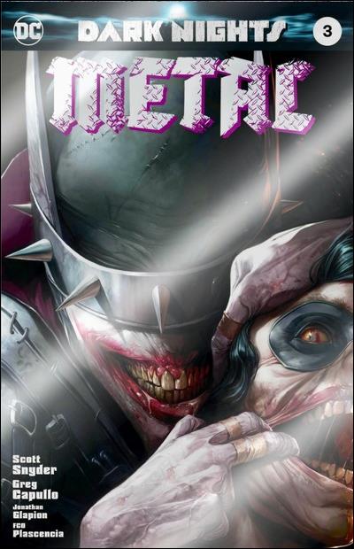 Dark Nights: Metal issue 3-I Francesco Mattina Frankies Comic Foil Cover 1/3000