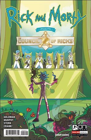Rick and Morty Presents: The Council of Ricks issue 1-B Julia Scott Cover