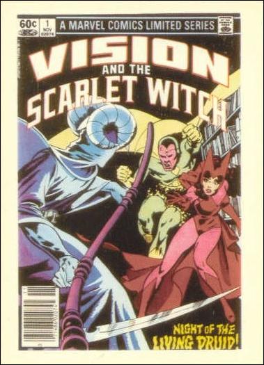 Marvel 1st Covers Series II (Base Set) card 9 Vision and the Scarlet Witch