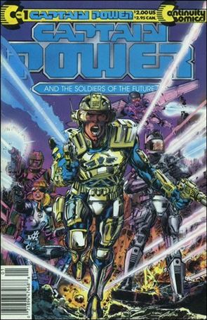 Captain Power and the Soldiers of the Future issue 1-B Newsstand Edition