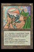 Magic the Gathering: Fallen Empires (Base Set) card 83 Conch Horn