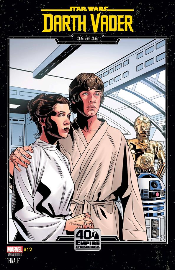 Star Wars: Darth Vader issue 12-C Chris Sprouse Empire Strikes Back Cover