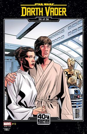 Star Wars: Darth Vader issue 12-C Chris Sprouse Empire Strikes Back Cover
