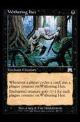Magic the Gathering: Onslaught (Base Set) card 181 Withering Hex