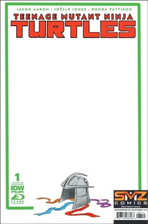 Teenage Mutant Ninja Turtles (2024) issue 1-ZZD Retailer Exclusive Helmet Blank Sketch Cover