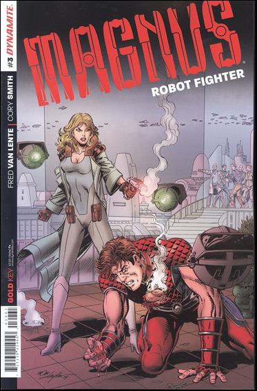 Magnus Robot Fighter (2014) issue 3-B Bob Layton Subscription Cover