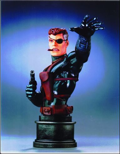 Marvel Mini-Busts (Bowen) item 70 Nick Fury (Stealth) 1/4000