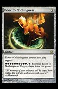 Magic the Gathering: Fifth Dawn (Base Set) card 115 Door to Nothingness