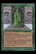 Magic the Gathering: Ice Age (Base Set) card 261 Ritual of Subdual