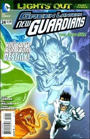 Green Lantern: New Guardians  issue 24 Standard Cover