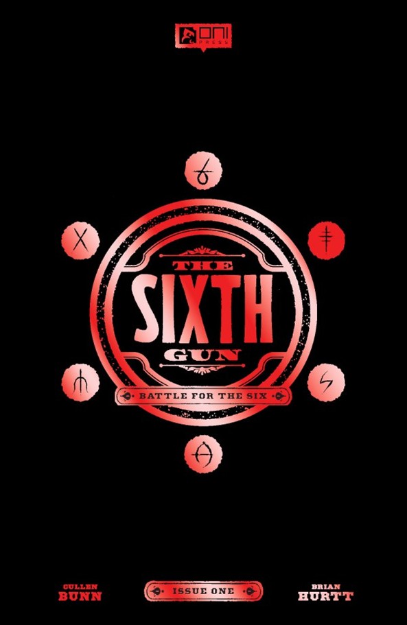 Sixth Gun: Battle for the Six issue 1-E Stamp Foil 1:20 Cover