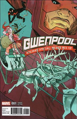 Gwenpool Holiday Special Merry Mix Up issue 1-D Erica Henderson Cover