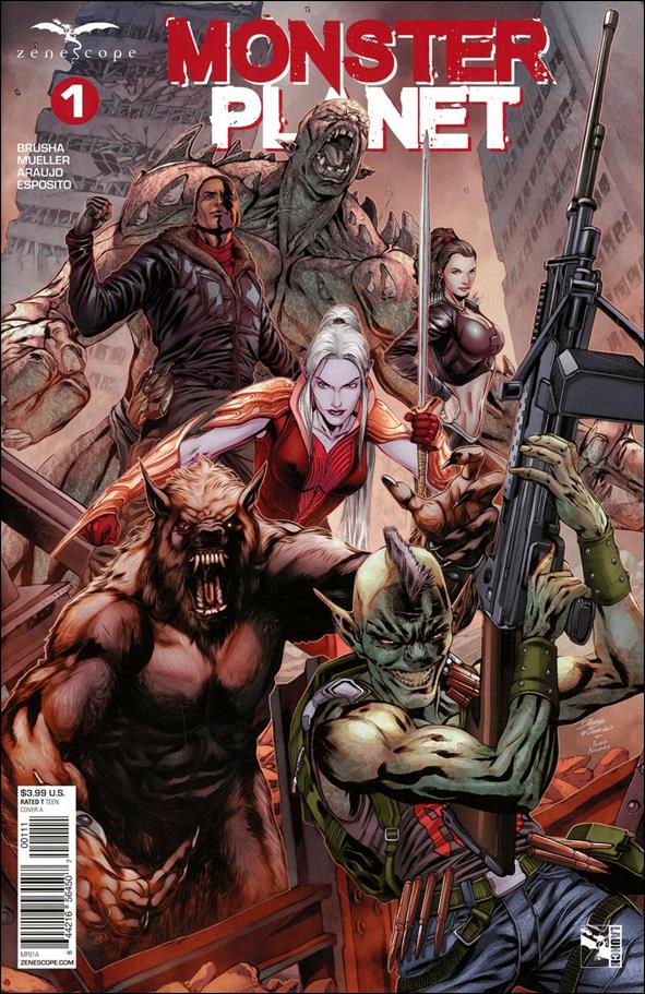 Monster Planet issue 1 Igor Vitorino Cover