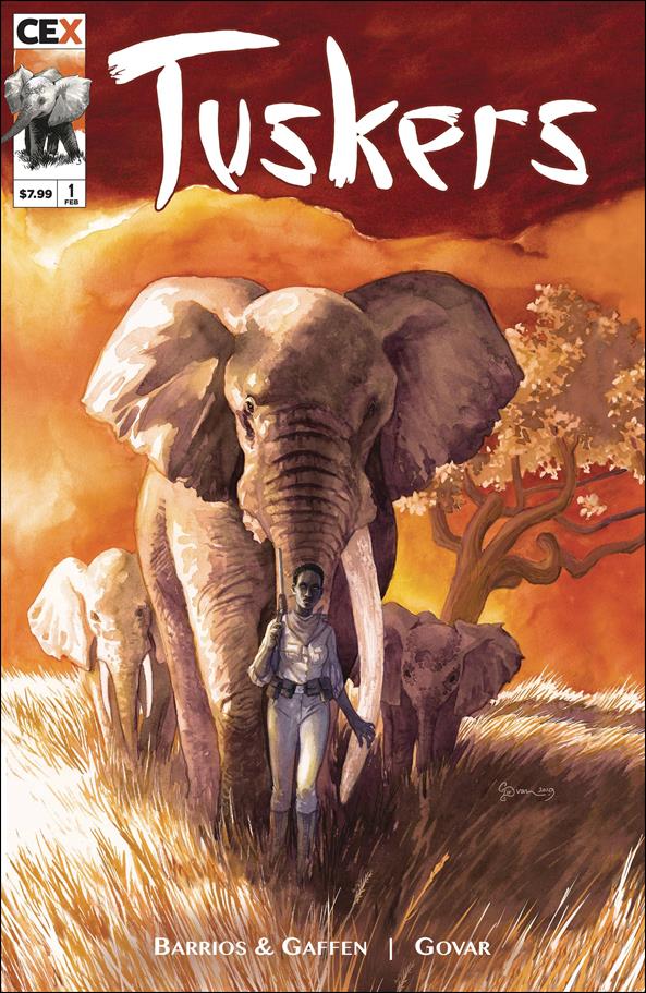 Tuskers issue 1 Daniel Govar Cover