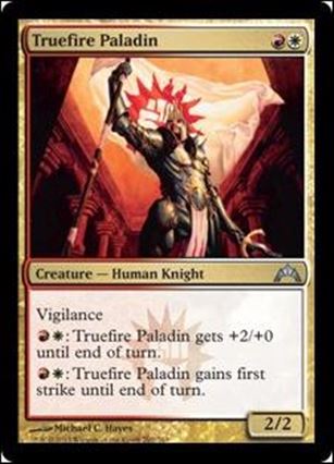 Magic the Gathering: Gatecrash (Base Set) card 202 Truefire Paladin