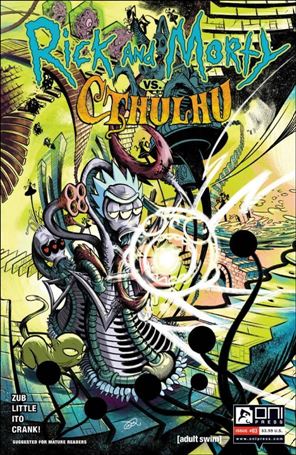 Rick and Morty vs Cthulhu issue 3-C Ryan Lee Cover