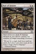 Magic the Gathering: 10th Edition (Base Set) card 18 Hail of Arrows