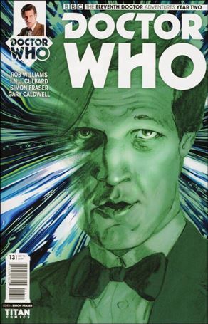 Doctor Who: The Eleventh Doctor Year Two issue 13 Simon Fraser Cover