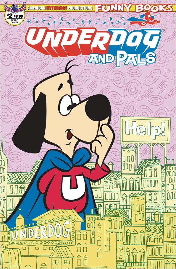 Underdog and Pals issue 2-C Retro Animation Cover 1/350