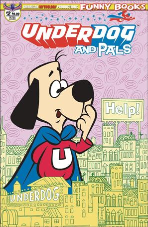 Underdog and Pals issue 2-C Retro Animation Cover 1/350