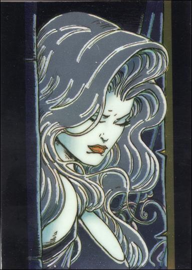 Evil Ernie Series II Chromium: Glow in the Dark (Base Set) card 21 Bad Omens