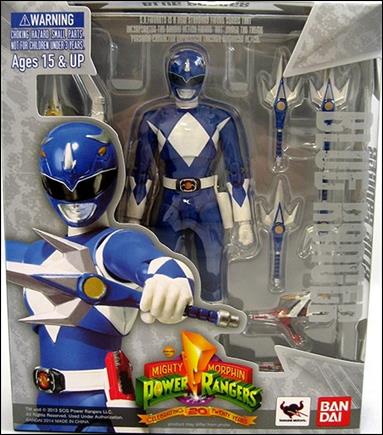 Mighty Morphin Power Rangers (S.H.Figuarts) figure 7 Blue Ranger