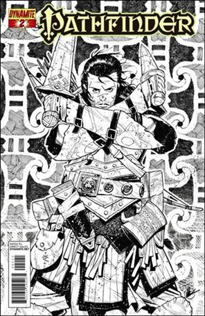 Pathfinder issue 2-E Matteo Scalera 1:25 Black & White Cover