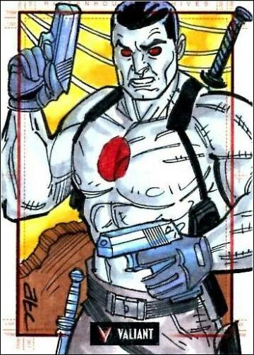 2013 Valiant Comics Preview Trading Card Set (Sketch Card Subset) card AC-06