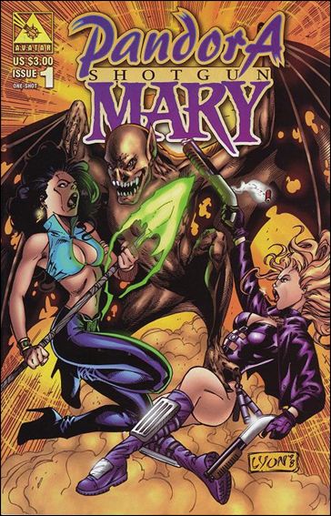 Pandora/Shotgun Mary issue 1 Standard Cover
