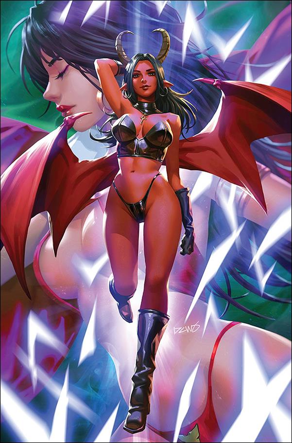 Vampirella vs Purgatori issue 4-Q Derrick Chew Virgin Cover
