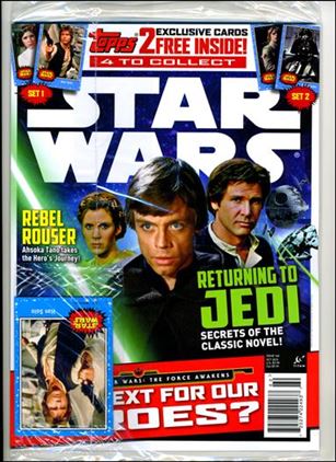 Star Wars Insider issue 160 Newsstand Cover Polybagged w/ Promo Cards