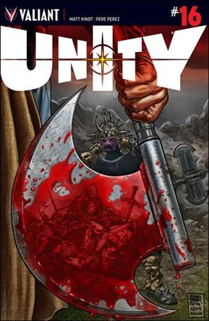 Unity (2013) issue 16 Glenn Fabry Cover