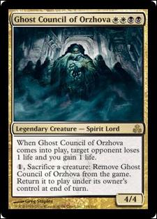 Magic the Gathering: Guildpact (Base Set) card 114 Ghost Council of Orzhova