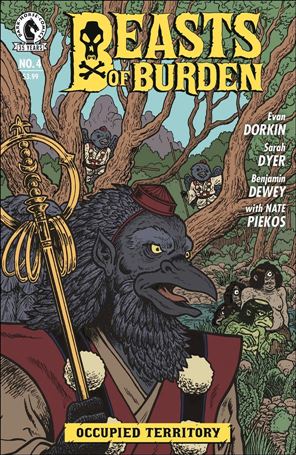 Beasts of Burden: Occupied Territory issue 4-B Evan Dorkin Cover