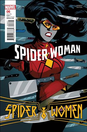 Spider-Woman (2016) issue 6-C Javier Rodriguez 1:20 Cover