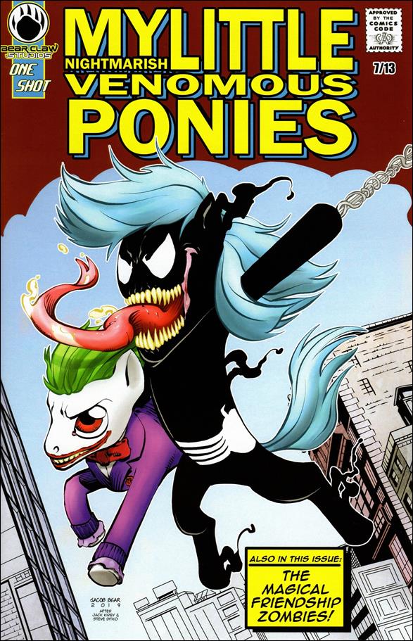 My Nightmarish Little Venomous Ponies and the Magical Friendship Zombies issue nn-K Joker Cover 1/13