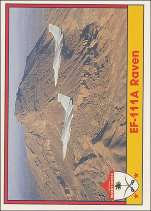 Operation Desert Shield (Base Set) card 88 EF-111A Raven