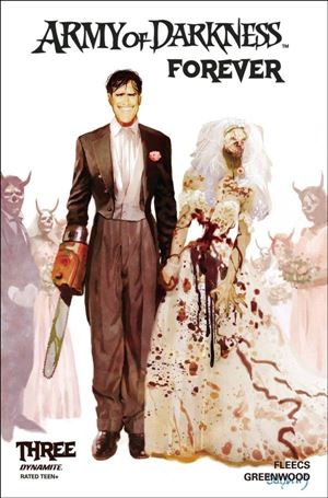 Army of Darkness Forever issue 3-B Arthur Suydam Cover