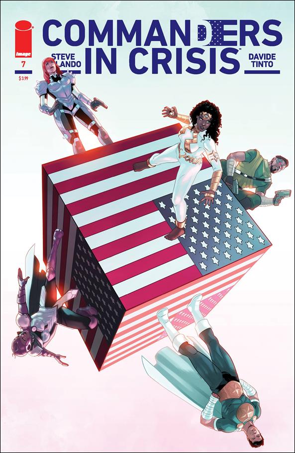 Commanders in Crisis issue 7-D Stephen Byrne Cover