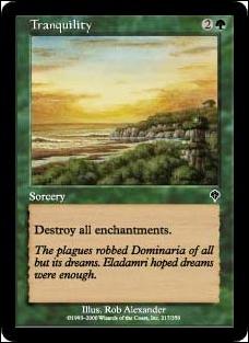 Magic the Gathering: Invasion (Base Set) card 217 Tranquilty