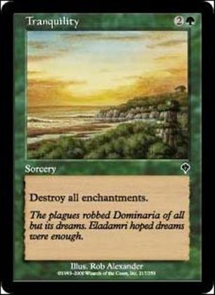 Magic the Gathering: Invasion (Base Set) card 217 Tranquilty
