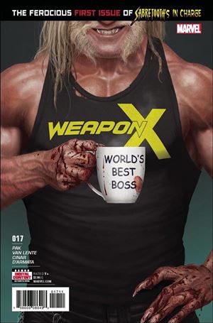 Weapon X (2017) issue 17 Rahzzah Cover