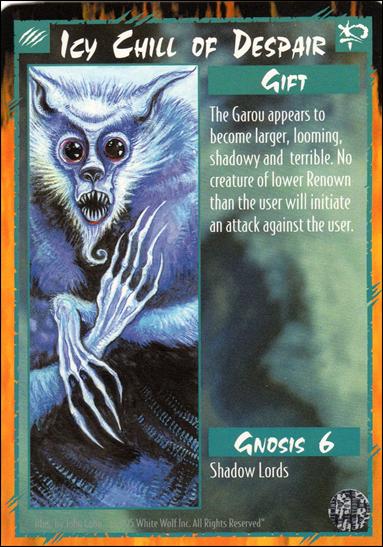 Rage Limited (Base Set) card 129 Icy Chill of Despair 