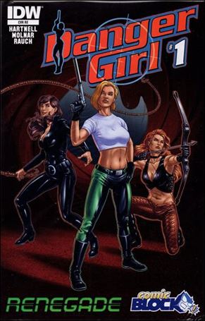 Danger Girl: Renegade issue 1-C Polybagged Comic Block Cover