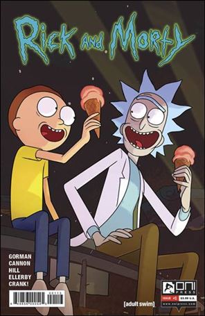 Rick and Morty (2015) issue 1-L CJ Cannon Cover (3rd Printing)