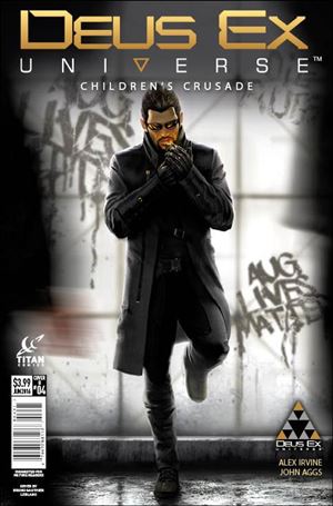 Deus Ex: Children's Crusade issue 4-B Bruno Gauthier LeBlanc Cover